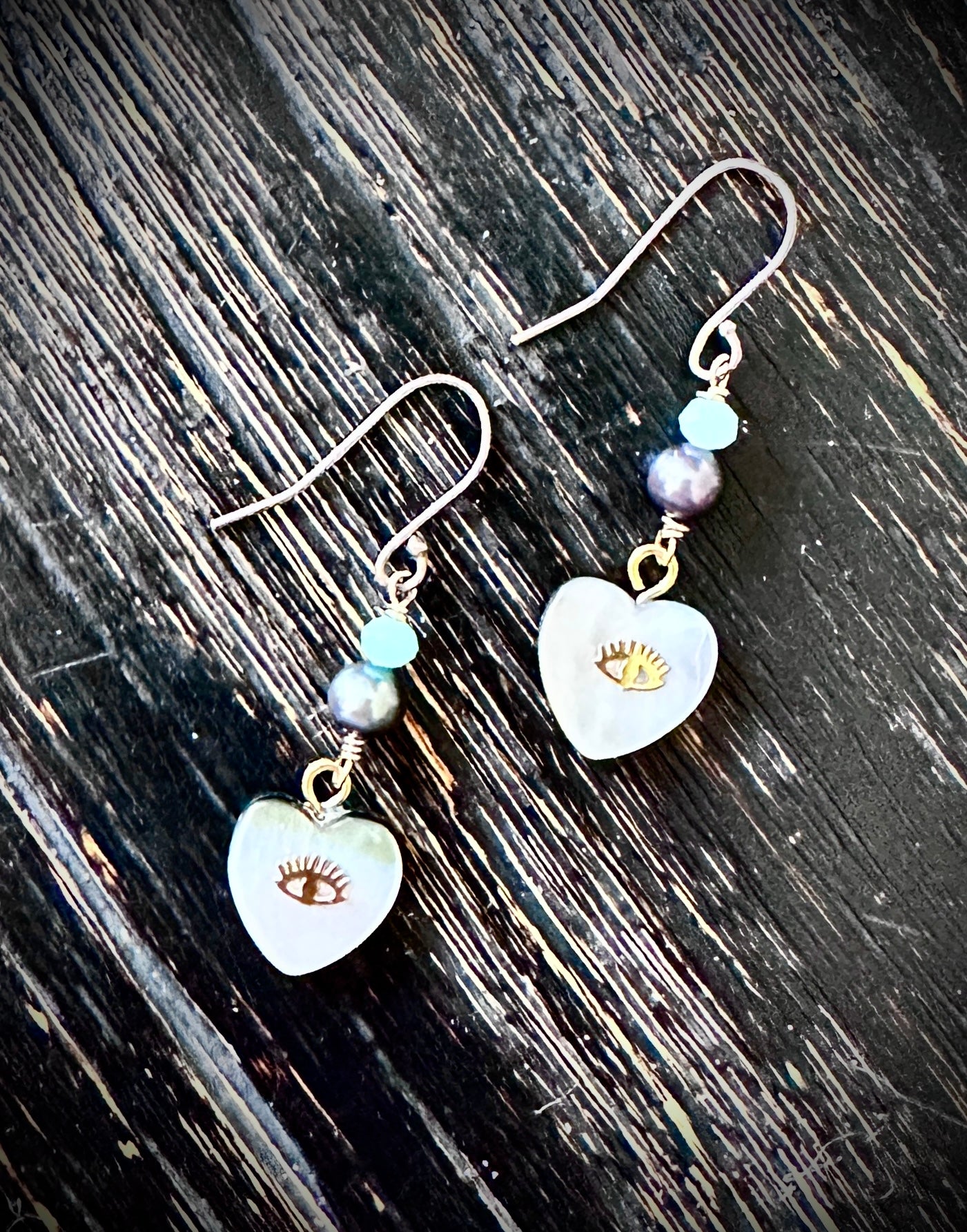 Protect My Heart earrings